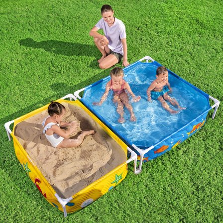 Børnepool med Sandkasse