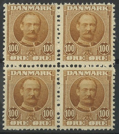 Danmark - AFA 59, 2 postfriske og 2 ubrugte