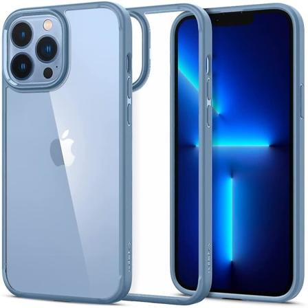 IC Spigen Super Hybrid [anti-gul teknologi] Designet for iPhone 13 Pro Max-etui (2021) - Krystallklart