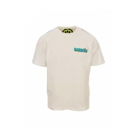 Barrow, T-Shirts Wit, Heren, Maat:M,Katoen,multicolor