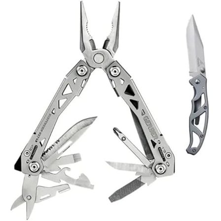 Multifunktionellt verktyg - GERBER - NXT & Mini Paraframe GT 4L - Rostfritt stål - Svart - NY 2021