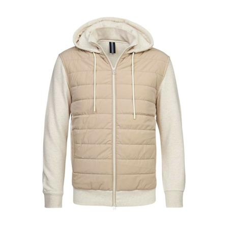 Profuomo F , Beige , Heren , Maat: XL Hoodies & sweatvesten