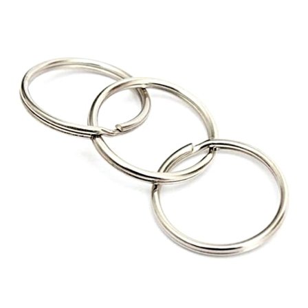 Avaimenperä - halkaisija 25 mm - monipakkaus - 10 kpl