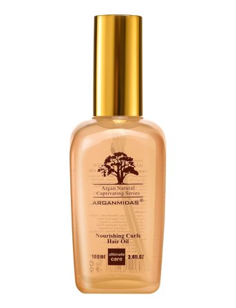 Arganmidas Nourishing Curls Hair Oil - Nude - 100 ML