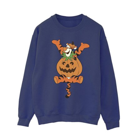 Nalle Puh Dam/Dam Tigger Pumpa Sweatshirt M Marinblå