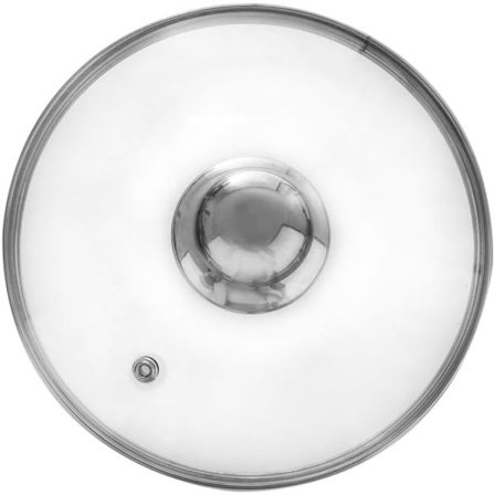 Glaslåg med rustfri stålring til gryde og pande 14 cm