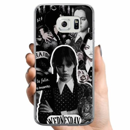 Samsung Galaxy S6 Edge Tpu Mobilskal Wednesday Addams