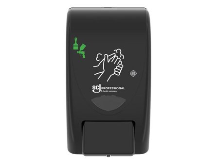 SC Johnson PPROFESSIONAL Dispenser hand cleaner 2L svart - Lyreco - Städ och hygien - Tvål och hygien - Tvåldispensrar och -hållare
