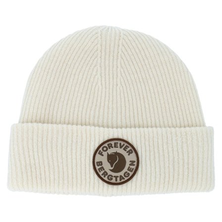 Fjällräven - Beis cuff Beanie - Bergtagen Forever Wool Chalk White Cuff @ Hatstore