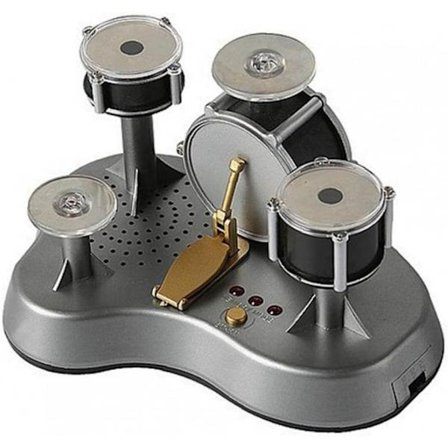 Mini Finger Touch Drum Desktop Drum 1pc Mini Trummor med inspelningsfunktion