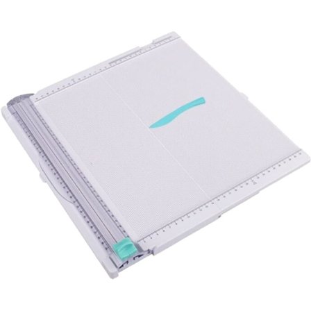 1 stykke (hvit) Papirtrimmer Scoringsbrett Håndverk Papirkutter