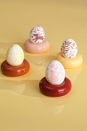 Jotex - Äggkopp 4-pack Flerfärgad BIRK - Köp Kökstillbehör hos Jotex