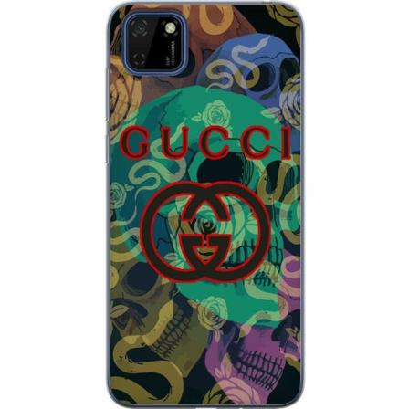 Huawei Y5p Genomskinligt Skal Skull