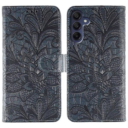 Kompatibel med Samsung Galaxy A56 5G Etui Blonde Blomster PU Læder Flip Wallet Telefon Cover-lingling}
