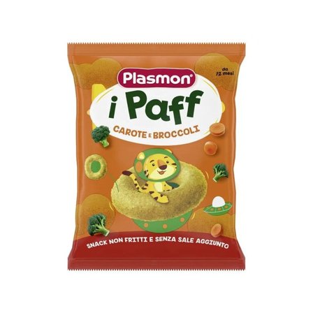 Plasmon Paff Anellini Broccoli E Carote 12M+ 15g