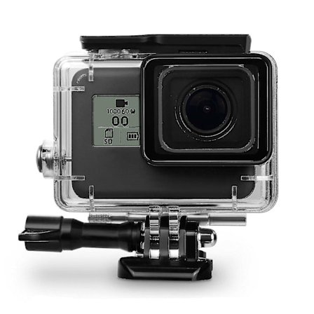 Vandfast Hus Til Gopro Hero 7 Black 6 5 Beskyttelsesskal Med Beslag