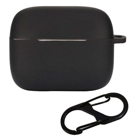 Baseus Bowie M2 ANC silikonfodral med spänne - Svart