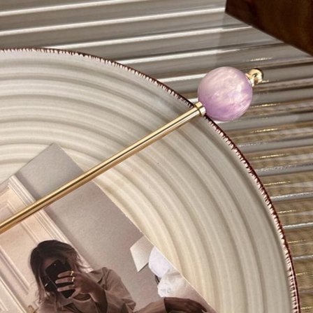 Rund boll metall hårnål Panfa Artifact 7 7