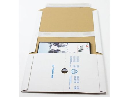 Boxon Omslag Multiwell 58 302x215x23-73mm - Lyreco - Emballage och lagerutrustning - Kuvert och postemballage - Wellkuvert