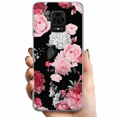 Xiaomi Redmi Note 9 Pro Tpu Mobilskal Blommor