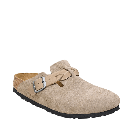 Birkenstock Boston Braided Sandaler Dam Beige 38