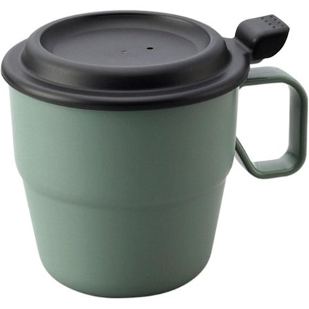 Sammenklappelig Vandkop - Rustfrit Stål Silikone Foldbar Kop - Genanvendelige Drikkekopper Vandreture, Rejser og Picnic