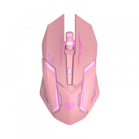 Trådløs Gaming Mus, Oppladbar Stille Mus 7 Pustende