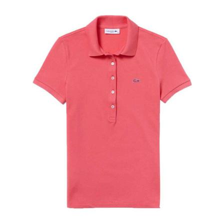 Lacoste T-Shirts , Roze , Dames , Maat: S