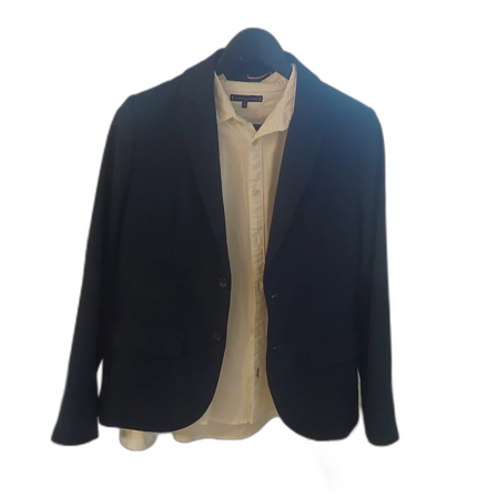 Kavaj med vit skjorta