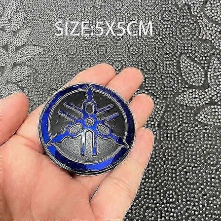 3D Yamaha Dekaler Emblem Logo Dekal Guld Vit Svart Klistermärke Fordonsfoliering 2