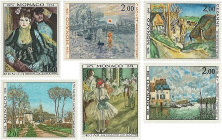 Monaco 1974 - YT 967-972 - Postfrisk - Postfrisk