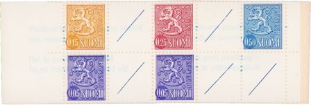 Finland 1972 - Automathæfte AFA H5, b - Postfrisk hæfte