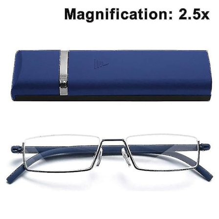 Klar Briller Halvramme Læsebriller Til Mænd Og Kvinder Letvægts