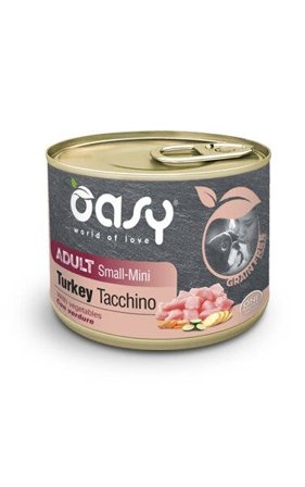 Oasy Grain Free Formula Cibo Umido Tacchino Per Cani Adulti