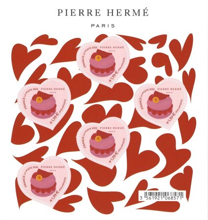 Frankrig - Pierre Herme Paris - Postfrisk miniark