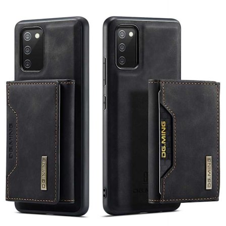 8-FACK Samsung A03s Stöttåligt Skal med Magnetisk Korthållare DG.MING Detach