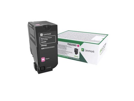 Lexmark Toner 75B20M0 Magenta - Lyreco - Toner och bläck - Tonerkassetter - Toner Lexmark