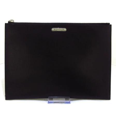 Saint Laurent Vintage Pre-owned Læder punge Sort, unisex Vintage Accessories, Størrelse: ONE Size