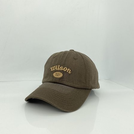 Dotpet Hat Vintage Broderet Skrift Justerbar Baseball Cap Til Mænd Og Kvinder (Brun)