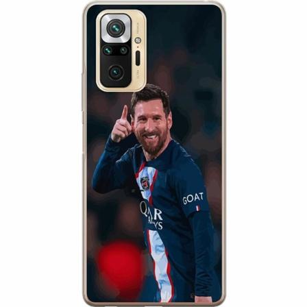 Xiaomi Redmi Note 10 Pro Genomskinligt Skal Lionel Andrés Mes