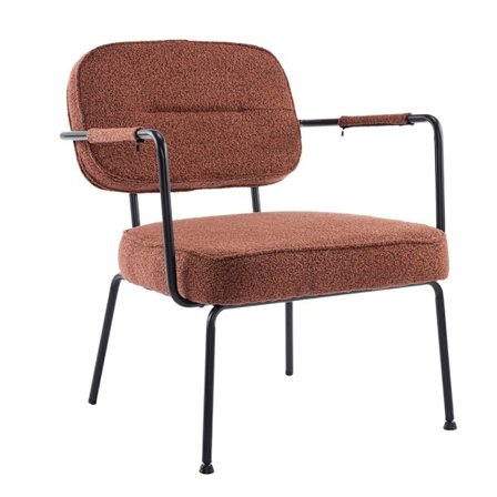 Prisley-nojatuoli Terracotta 73X66X78Cm