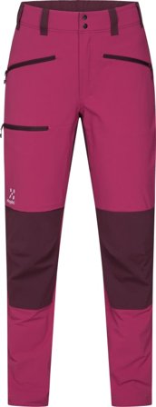 Haglöfs Women's Mid Standard Pant Women hiking trousers Pink 40 Regular