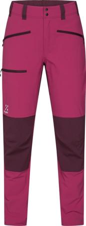 Haglöfs Women's Mid Standard Pant Women hiking trousers Pink 44 Regular