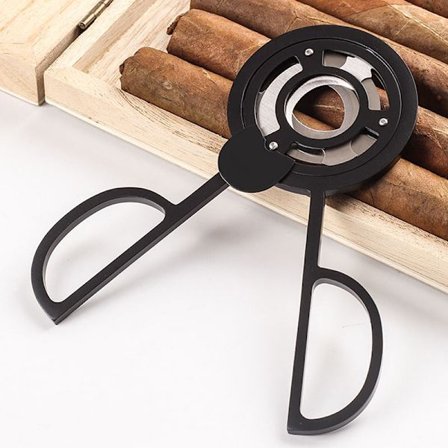 Triple 3 Blades Rostfritt stål Guldpläterad Cigarr ter