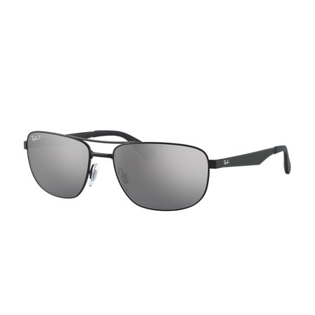 Ray-Ban -Aurinkolasit - Black Pilot - Ray-Ban RB3528 006/82 61