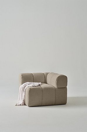 Jotex - Sohvamoduuli Kulma Beige Beige - DERMY - Osta Moduulisohvat Jotex