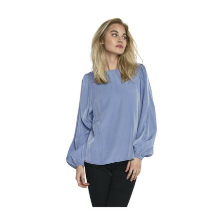 Kaffe Blouse , Blauw , Dames , Maat: S