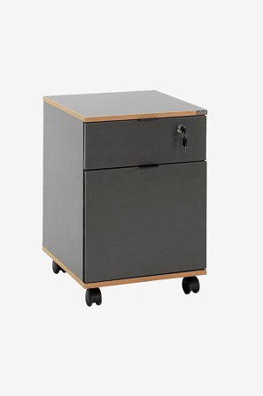 Hanah Home - Låda Enhet Hannes - Grå - Byråar - Från Homeroom