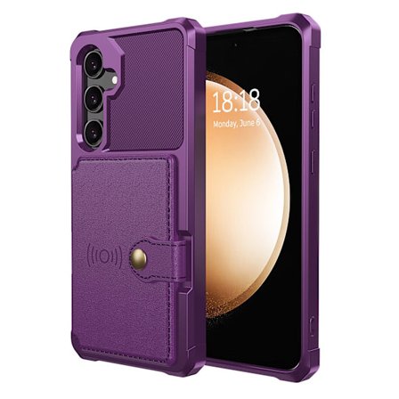 Samsung Galaxy S25 - Skydd & Plånbok i ett elegant skal