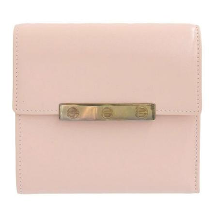 Cartier Vintage, Wallets Cardholders Roze, Dames, Maat:ONE Size,leer